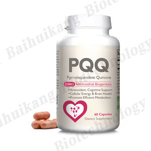 Meilleur Produit Pyrroloquinoline Quione Capsules Marque Privée Supplément Pqq pour la Santé du Cœur et du Cerveau - Product Image 1