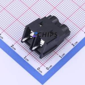 DB910-7.62-2P-BK-S Screw Terminal Block P=7.62mm Connector ( Construction: 1x2P )( Pitch: 7.62mm )( Color: Green ) - Product Image 2