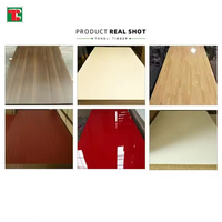 Panneau mélaminé thermofusé imperméable Tongli Green E0 1220x2440x18mm pour la production d'armoires de présentation et les systèmes de rangement domestiques