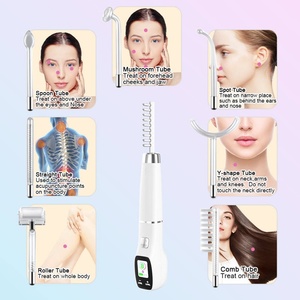 Nouveaux produits tendance 2024, nouvelle machine de beauté pour usage domestique, machine de salon de beauté portable, baguette de soin de la peau à haute fréquence - Product Image 6