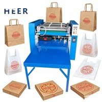 Machine à fabriquer des sacs en papier tissé PP de petite taille (1 à 6 couleurs) avec impression, machine d'impression de sacs de courses, prix au Pakistan