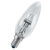三盏 E14 卤素灯泡 28W 370Lm 2750K 可调光 透明玻璃底座 230V 白光