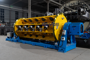 JLK630 6 18-Bobinas Máquina De Encalhe Rígida 500 Tipo De Cabo De Cobre Fio Twister E-Tensão Magnética Cabo Equipamento De Fabricação - Product Image 4