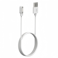 Câble de charge magnétique USB 2.0 en cuivre pur, 2 broches 2,5/2,84/4,00/7,62 mm, 4 broches 7,62 mm, pour montre connectée - Vente en gros usine