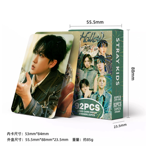 Kpop 92ชิ้น/กล่องเด็กหลงทางฉลุบัตรภาพโลโมการ์ดสำหรับเด็ก - Product Image 6