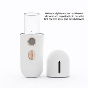 Mini humidificador portátil, aparato de pulverización en frío, dispositivo vaporizador facial Nano Mister, pulverizador de belleza, aparato hidratante recargable - Product Image 4