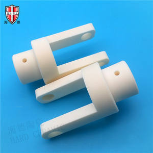 99 joint de pièce en céramique d'alumine résistance à haute température tête de lampe industrielle support de câblage d'isolation en céramique de précision - Product Image 6