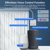 Module de rideau intelligent WiFi RF433 avec protection IP20 pour interrupteur de moteur intelligent de volet roulant électrique