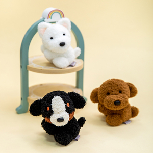 Adorable Peluche de Perro Acogedor con Clip, Súper Suave, Muñeco de Peluche con Clip, Venta Directa de Fábrica, Organizador de Cables para Escritorio, Decoración del Hogar - Product Image 6