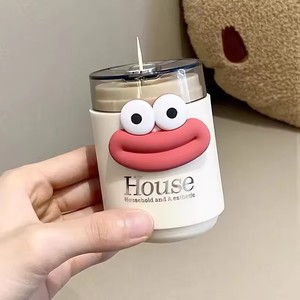 Funny <b>Toothpick</b> Holder Press Type Auto Dispenser Luxury <b>Toothpick</b> Storage Container Box Living and Dining Room Home Decorations - Product Image 1