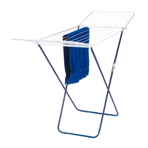 Çok fonksiyonlu ağır pas dayanıklı <span class=keywords><strong>Metal</strong></span> giysi kurutma raf kapalı açık kullanım için katlanabilir ayarlanabilir yerden tasarruf - Product Image 1