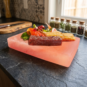 Dalles de sel rose de l'Himalaya raffiné de qualité supérieure, sculptées, pour la cuisine et la maison, fournies directement par le fabricant - Product Image 1