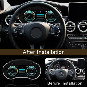 STWEI para Mercedes Benz Clase C X253 GLC W205 NTG5.0, Panel de Instrumentos Digital LCD para Coche, Pantalla QLED de 12.3 Pulgadas, Linux - Product Image 2