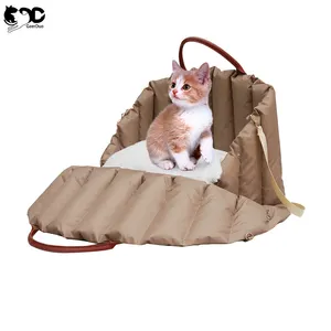 GeerDuo Siège rehausseur de voiture pour chien de sécurité en voyage personnalisé et sac de transport avec coussin souple Vente en gros