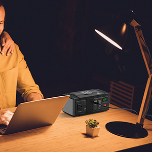 Portable Power Station 140Wh Backup Battery Supply for Outdoor Camping Adventure - Product Image 5