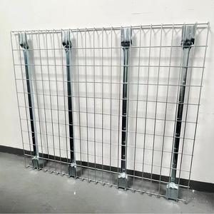 Almacenamiento de almacén galvanizado 50*100 malla tipo acampanado tamaño de malla cubierta de malla metálica de acero para estante de paleta estantes a granel de larga duración - Product Image 2