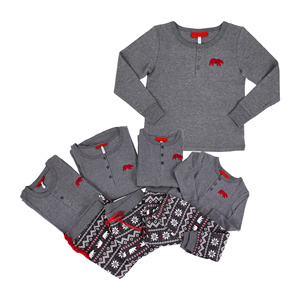 Jersey de manga larga Ropa de dormir Impreso Familia Ropa de Navidad Proveedores de ropa a granel - Product Image 6