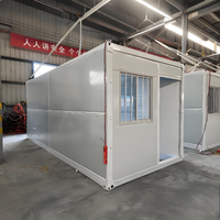 Casa Mobile Pieghevole Prefabbricata Ecologica, Prezzo Personalizzabile, Colore Personalizzato, Casa Container Pieghevole Prefabbricata