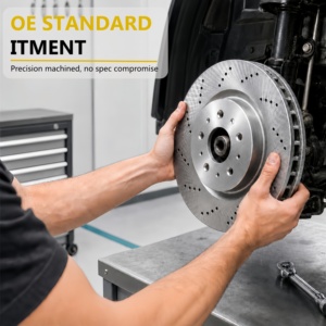 จัดหาอะไหล่จานเบรกแบบ OE # 2474211000 จานเบรกมาตรฐาน OEM สำหรับรถยนต์นั่งส่วนบุคคล MERCEDES-BENZ - Product Image 2