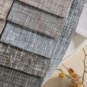 Barato personalizado cor luxo peso médio poliéster estofos confortáveis sofá tecido para móveis têxteis - Product Image 3