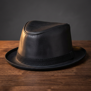Sombrero de Vaquero BS International 100% Cuero Genuino, Personalizado con Marca, Ecuestre, Unisex, para Adultos, Cuatro Estaciones, Premium, Moda, Playa - Product Image 1