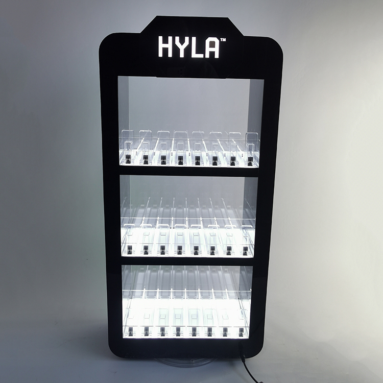 LED Counter Top Acrylic Display Rack Stand for Store Attractive Storefront Display Racks — view 2