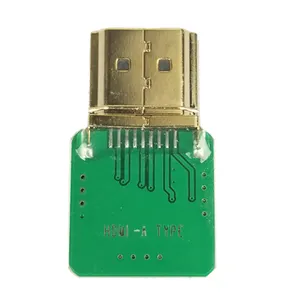 Micro Coaxial Cable connector 20453-230T-02 20454 20455 to HDMI- cable adapter/HDMI- elbow Head/HDMI-A