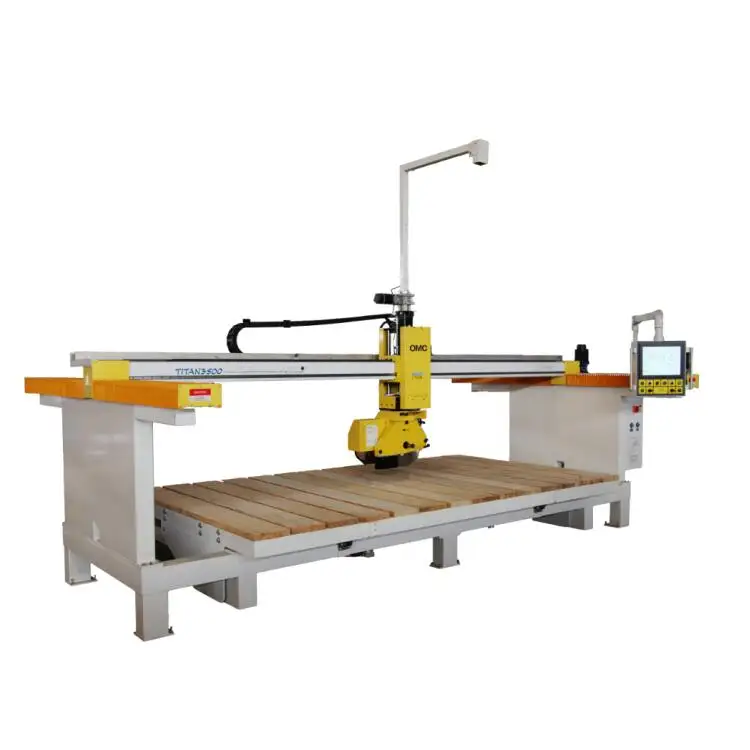 5 محور CNC الليزر الرخام الغرانيت الكوارتز بالوعة قطع ماكينة حفر