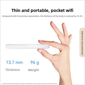Enrutador WiFi de alta velocidad de 195Mbps, CPE portátil para Huawei, acceso completo a la red, compatible con 16 dispositivos con función QoS - Product Image 3