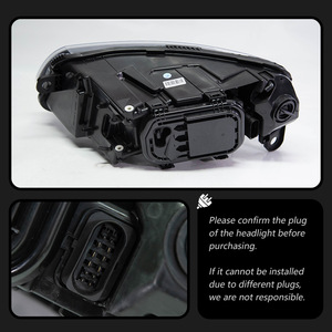 Feux avant pour <span class=keywords><strong>Audi</strong></span> A6 C6 2005-2011, ensemble de phares LED style Rolls-Royce, lentille de projecteur, clignotants séquentiels - Product Image 5