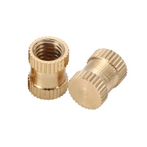 Nhà máy sản xuất tốt chèn hạt cho ép phun Brass chèn <span class=keywords><strong>Nut</strong></span> cho nhựa nhà máy tùy chỉnh bán buôn Knurled Hạt Ốc vít - Product Image 2