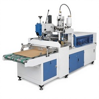 Machine électrique automatique de pliage de boîtes en carton à colle froide pour la fabrication de cartons d'emballage alimentaire