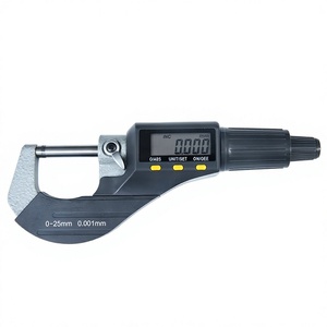 Micrómetro Digital 0-25 mm, Resolución de 0.001 mm, Herramienta de Medición de Acero Inoxidable - Product Image 3