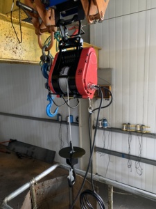 <span class=keywords><strong>Mini</strong></span> palan à câble métallique électrique/treuil électrique avec télécommande 300KG - Product Image 4