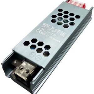 Fuente de alimentación conmutada para tiras de luz, controlador de bajo voltaje de 24 V, transformador para tiras de luz LED, fuente de alimentación para luces de gabinete - Product Image 2