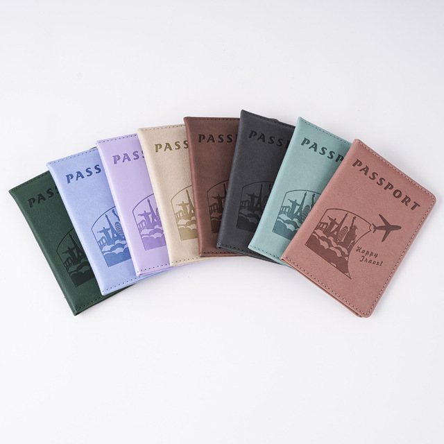 Hot Selling Wholesale Leather Passport Cover Card Holder Cheap Price Travel Passport Cover Sleeve Slim Passport Holder case