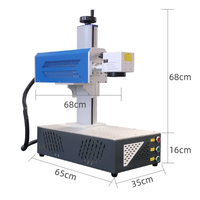 Machine de marquage laser UV 10W, refroidie par eau, graveur laser de bureau pour plastique, verre, métal