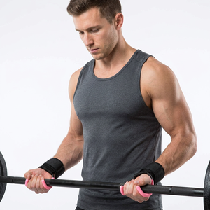 SAAR INDUSTRIES Nouveauté 2025 – Crochets en métal antidérapants en néoprène rose sur mesure, haute qualité, pour fitness avancé - Product Image 1