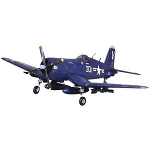 Avión Bombardero RC FMS 1400mm F4U <span class=keywords><strong>Corsair</strong></span> Azul PNP con Motor sin Escobillas 4250 KV540, ESC de 70A, Aletas y Luces a Escala - Product Image 1