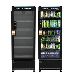 ตู้จำหน่ายสินค้าอัตโนมัติ Qingo ความจุ 418 ลิตร ผลิตจากสแตนเลส พร้อมหน้าจอสัมผัส 7 นิ้ว ควบคุมระยะไกล สำหรับอาหารและเครื่องดื่ม - Product Image 1