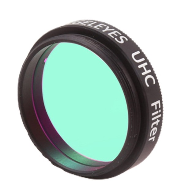 UHC Telescope Filter 1.25 Inch Astrophotography Improve the Image Contrast Reduces Light Pollution