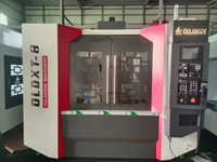 Machine de perçage et de taraudage verticale haute vitesse et haute précision avec composants PLC, équipement CNC personnalisable, marque Oulangde