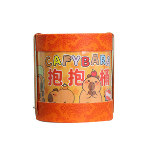 Capybara Hug Bucket Stationery <b>Set</b> For Children's Day <b>Gift</b> Class Reward Kids Supplies Plastic Novelty <b>Gift</b> <b>Set</b> - Product Image 2