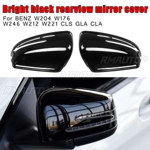 1Pcs <b>Replacement</b> Door <b>Mirror</b> <b>Cover</b> Cap Housing <b>Wing</b> Rear View <b>Mirror</b> Trim for BENZ W204 W176 W246 W212 W221 CLS GLA CLA - Product Image 1