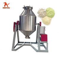 Mélangeur de poudre rotatif à tambour pour feuilles de sorgho, menthe séchée, citronnelle et pétales à faible consommation d'énergie