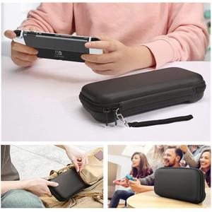 Kit de protection 32 <span class=keywords><strong>en</strong></span> 1 pour Nintendo Switch 2 Console, comprenant un sac à main, des poignées de joystick, une coque de protection, un étui <span class=keywords><strong>en</strong></span> silicone - Product Image 6