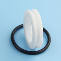Joints toriques PTFE OEM pour compresseur, joint d'étanchéité pour arbre de compresseur, bague de piston de pompe à air, haute précision, pression 0-40Mpa, température -55°C +260°C