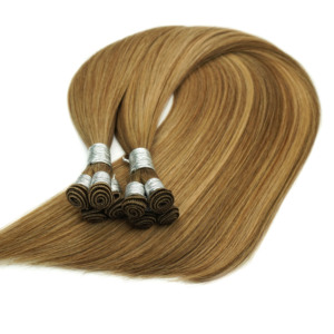 Extensiones de Cabello Humano Virgen Ruso Genius Weft Double Drawn Micro Machine 100g, Lujosas Extensiones Peruanas de Grado 10A, Lisas y Sedosas - Product Image 5