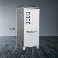 Usine triphasée directe stabilisateurs/régulateurs de tension AC automatique de haute précision cuivre SVC