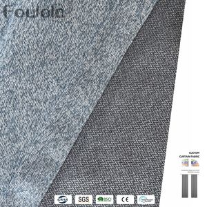 Pellicola per finestre oscuranti 100% <span class=keywords><strong>tessuto</strong></span> per <span class=keywords><strong>tende</strong></span> in ciniglia che blocca la luce del <span class=keywords><strong>sole</strong></span> oscurante - Product Image 1